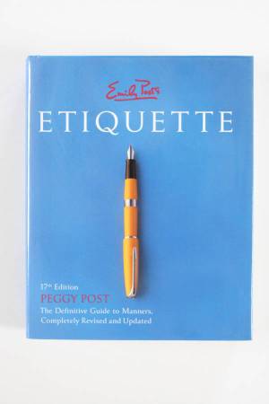 New Emily Post's Etiquette 17th Edition Hardback Book 1