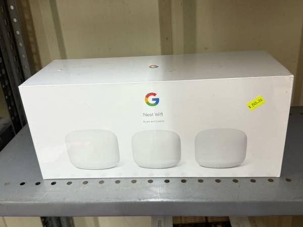 Google nest wifi router with 2 points 1