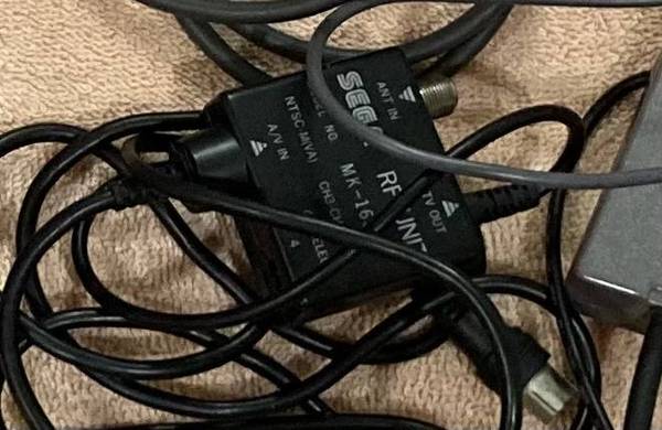 SEGA Genesis RF Unit Cable Adapter - MK-1632 1