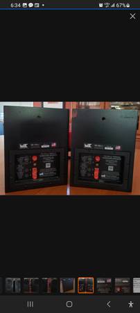 MK Miller & Kreisel SS-150THX Tripole surround speakers made in U.S.A. - $340 (Anchorage)63470278454017122