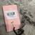 Juicy Couture Dusty Blue Top Notch Card Case Key Fob Wallet + Chunky C 4 thumbnail