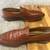 REGAIN VINTAGE BEIGE HANDMADE LEATHER DRESS SHOES SIZE:11 [RARE] 4 thumbnail