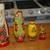 Vintage 10 Pcs Russian Nesting Dolls MATRYOSHKA Santa Claus Hand Paint 8 thumbnail