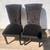 2 x Cushioned Black Velvet Crittenden Tufted Side Dining Chairs 5 thumbnail