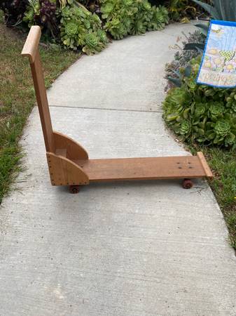 Custom wood scooter -Varaflex 1