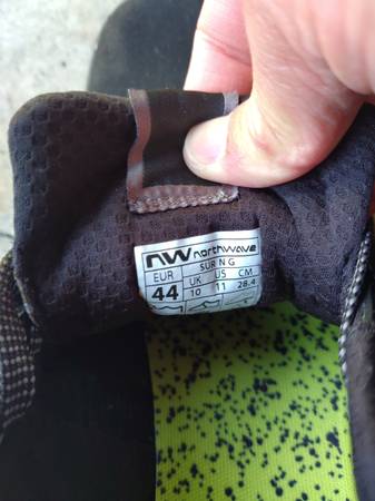 NW Northwave MTB Shoes Size 11 - $20 (Bellevue)63471323344385121