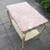 1940s French Louis XV Style Side Table with Pink Italian Marble Top 6 thumbnail