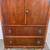 Antique Victorian queen ann 5 drawer walnut chest dresser 2 thumbnail