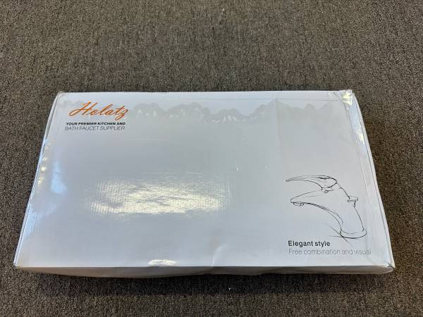 Holatz Bathroom Faucet (New, Box Damaged) 1