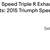 Triumph Speed Triple Slip-On Mufflers & Header--Mint Condition 14 thumbnail