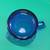 Shirley Temple Mini Pitcher Cobalt Blue Depression Glass Hazel Atlas 7 thumbnail