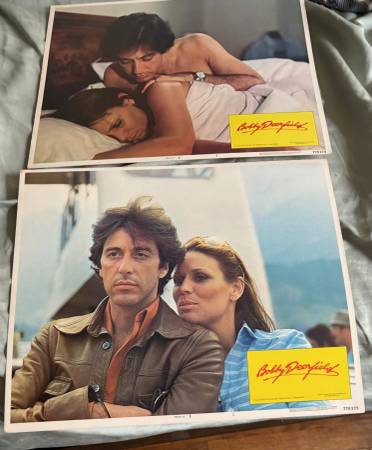 Al Pacino Bobby Deerfield two original 11" x 14" posters 1