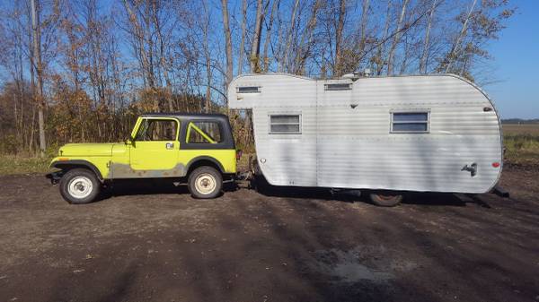 Yellowstone camper early 60's 1