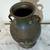 VINTAGE METAL JAPANESE CHAMPLEVÉ VASE WITH FLOWERS & ELEPHANT HANDLES 3 thumbnail