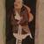 Five Antique Chinese Immortals Dolls Framed 5 thumbnail