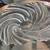 Large crystal glass fluted pedestal Bowl 5 thumbnail