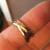 14K Yellow, Rose and White Gold 3 Bands (Size 4-5) Linked Together 11 thumbnail