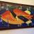 Large Painting Original Oil Pastel Tropical Fish Artist Signed 3 thumbnail