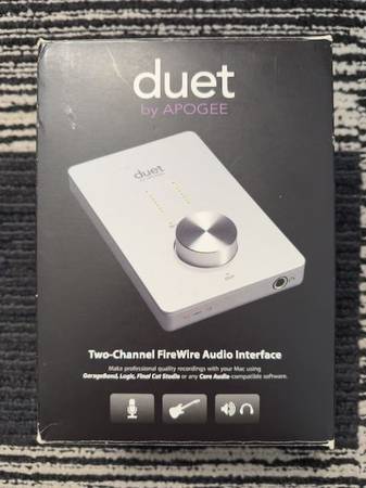 APOGEE DUET FireWire Audio Interface 1