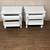 Delivery Is Available Vintage Solid Wood White Pair Of Nightstands $490 OBO! 8 thumbnail