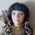 Native American 15"  porcelain doll 1 thumbnail