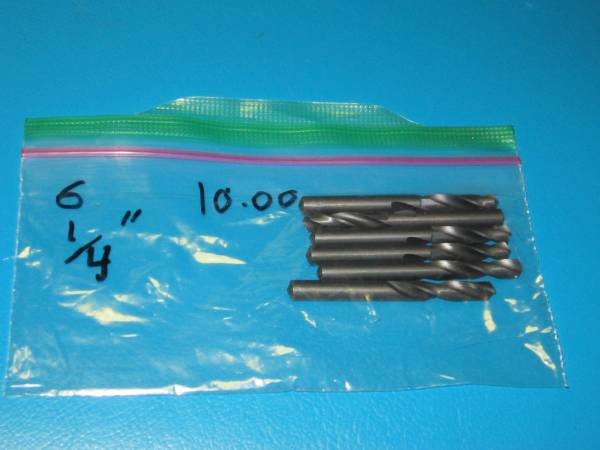 Hercules 1/4" Stubby Drill Bits 1