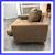 Dellarobbia Light Brown Ultrasuede Lounge Chair 5 thumbnail