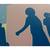 Post Modern "Silhouettes" Silk Screen 1980s Signed 4 thumbnail