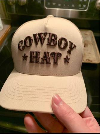 Cowboy baseball cap 1