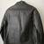 Guess Leather motorcycle jacket Mens Medium new cafe racer 3 thumbnail