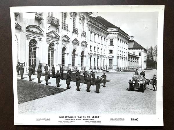 Vintage Stanley Kubrick's PATHS OF GLORY (1957) 8x10" b&w still 1