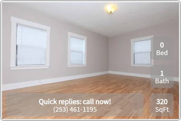 $995 / 320ft2 - Find your space! Cool Studio , 320 Sq Ft. (Tacoma)63870757440641120