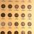 Mercury Dime Album w/ 74 Silver Dimes 3 thumbnail