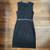 Tory Burch Avalon Beaded Two-Tone Knit Dress Merino Wool-Size XS 3 thumbnail