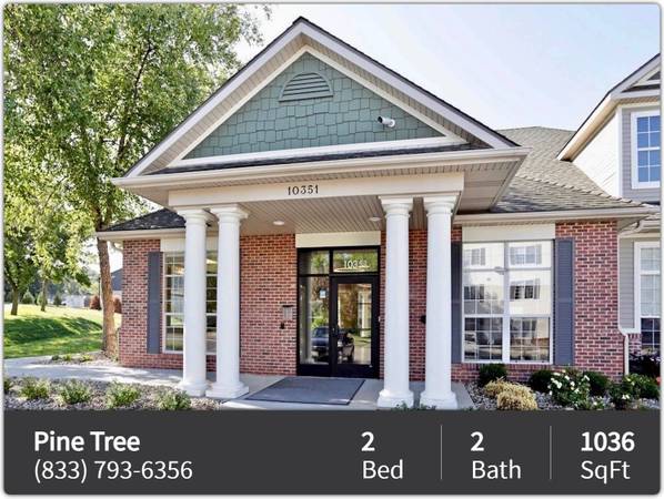 $1,426 / 2br - 1036ft2 - A touch of modern living: 2 BR, 1036 Sq Ft. (Omaha)63968761317891122