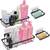Feulam Shower Caddy | Adhesive Bathroom Shower Organizer Shelves 4 Pc 1 thumbnail