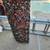 48" 1960s bamboo rattan reed floor standing LAMP shade accent boho 13 thumbnail