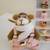 Wool Felted Mouse Ornament Doll Collectible Bakery New 1 thumbnail