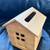 Unique House-Shape Bamboo Tissue Box Cover/Napkin Holder for Easy Refill (new) 5 thumbnail