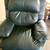 Green leather Recliner still in good condition 2 thumbnail