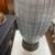 Vintage large mid century modern studio pottery lamp Orginal shade 4 thumbnail