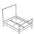 Ikea GJÖRA bed frame. Size Full / Double with slats 2 thumbnail