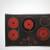 Cafe 30" 5 Burners Smooth Surface Radiant Stainless S Electric Cooktop 5 thumbnail
