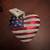 Christopher Radko American Stars and Strips Heart Ornament $40 OBO 1 thumbnail