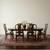 7 Chairs (Dining Room Table Set) Solid Cherry Wood!+Vintage Rug! 7 thumbnail