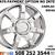 CHROME SNOWFLAKE WHEELS GMC CHEVY TAHOE CADILLAC ESCALADE YUKON DENALI 9 thumbnail