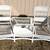 Quality Wicker Conversation Bench With Middle Table, cushions and umbr 4 thumbnail