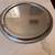 Metal food plate holder with lid cover has black handle 5 thumbnail