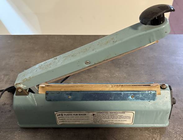 PFS 10011 Hot Plastic Bag Sealer (Plastic Film Sealer) 1