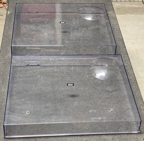 1 Technics 1200/1210MK2 turntable OEM dustcover good cond no cracks 1